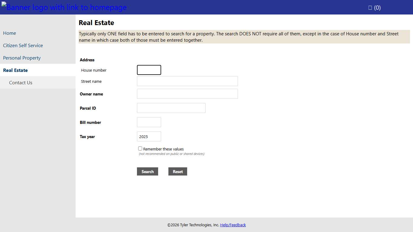 Real Estate Property Taxes